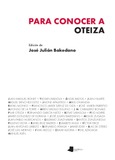 Para conocer a Oteiza Portada de: Para conocer a Oteiza